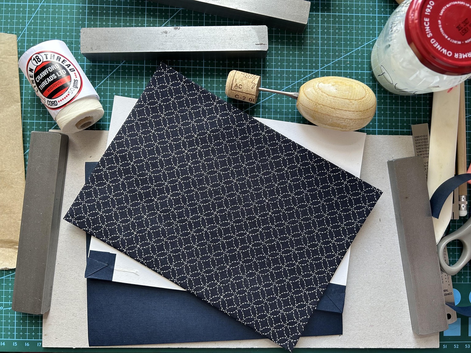 Making a Japanese binding - image 1 - student project