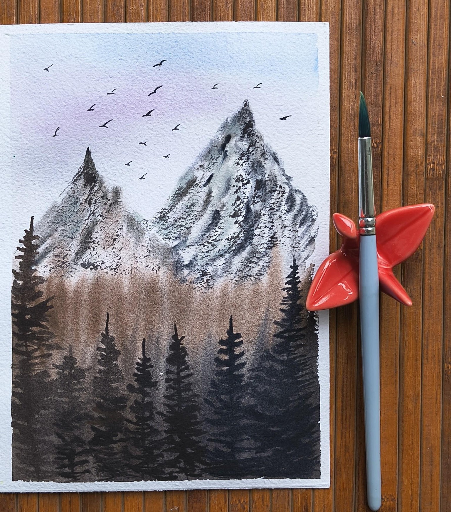 Serene Mountains - image 1 - student project