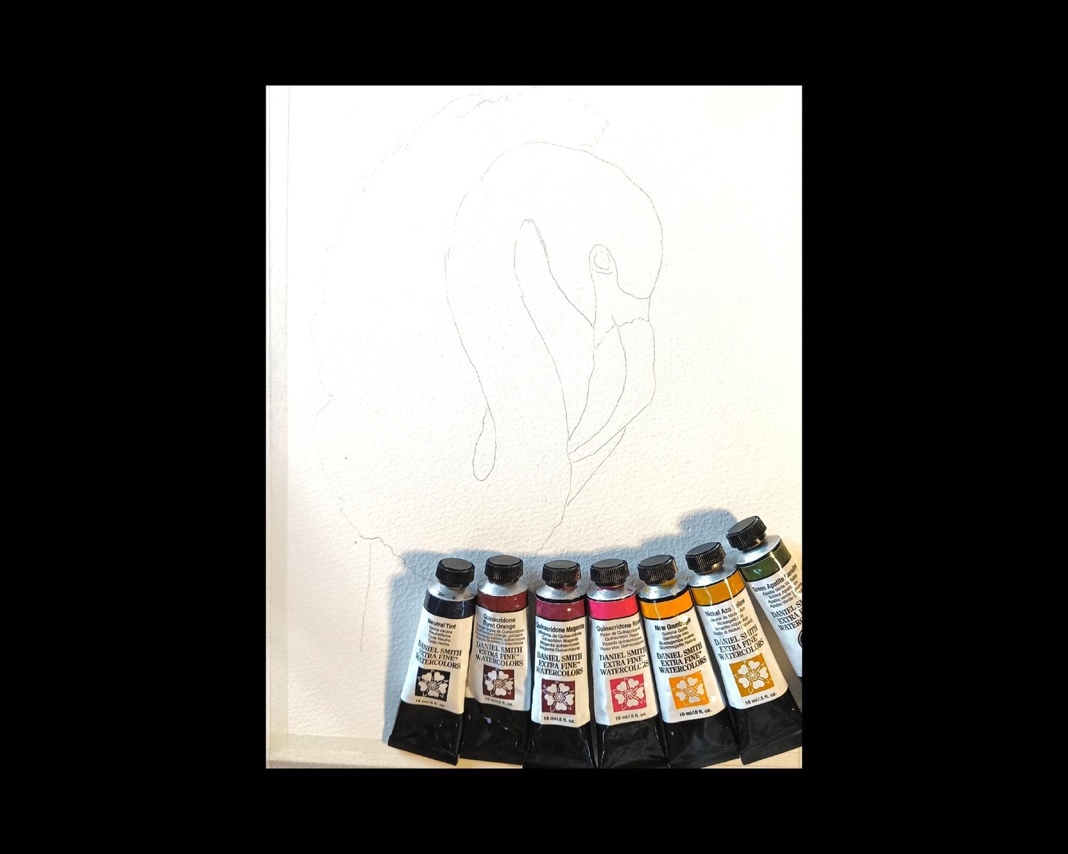 Aquarell - A Flamingo with very sturdy legs - image 3 - student project