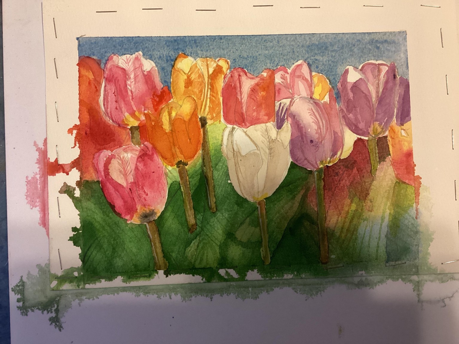 Tulips a Kris Kowalski tutorial - image 1 - student project