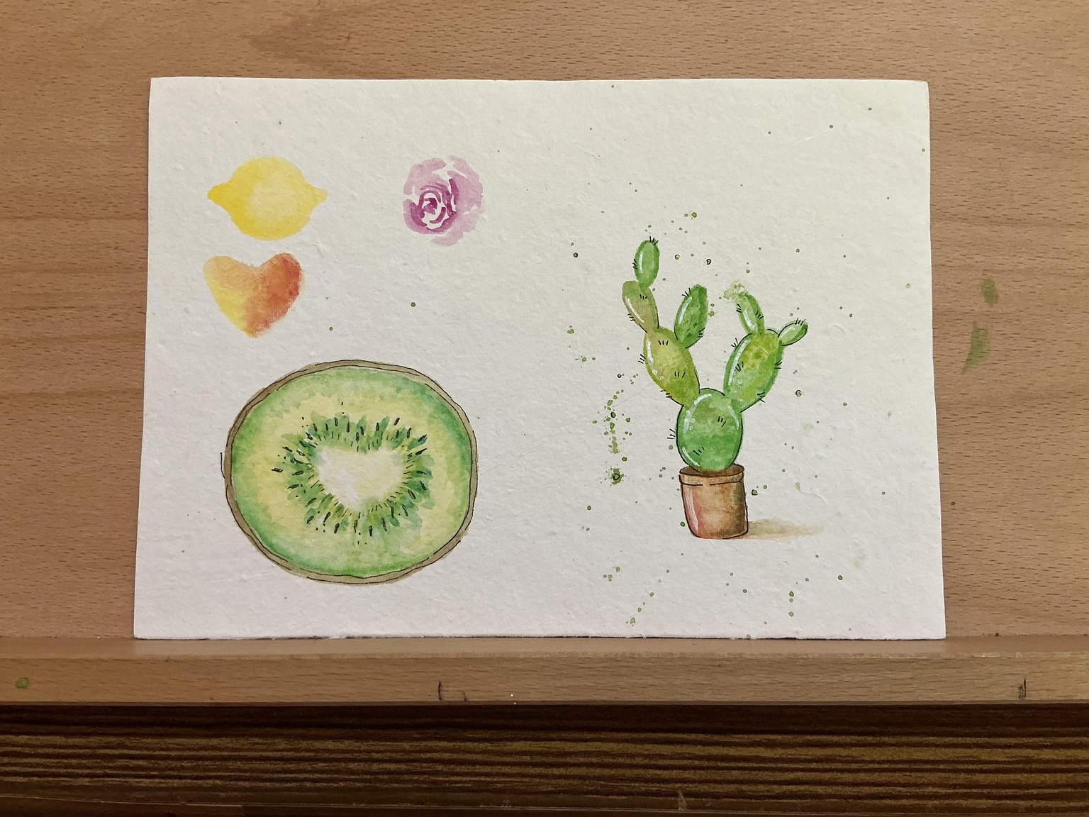Watercolour practice - image 2 - student project