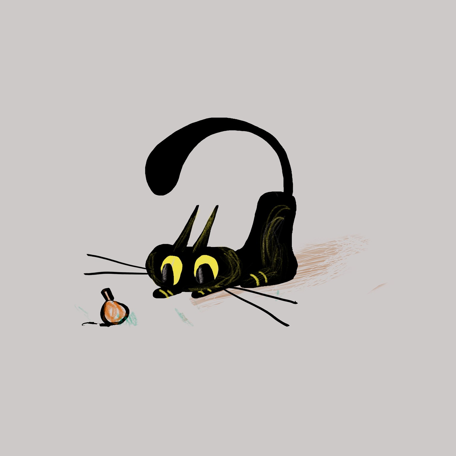 Silhouette and Shape - Cartoon Cats “The Catnip Toy” - image 6 - student project