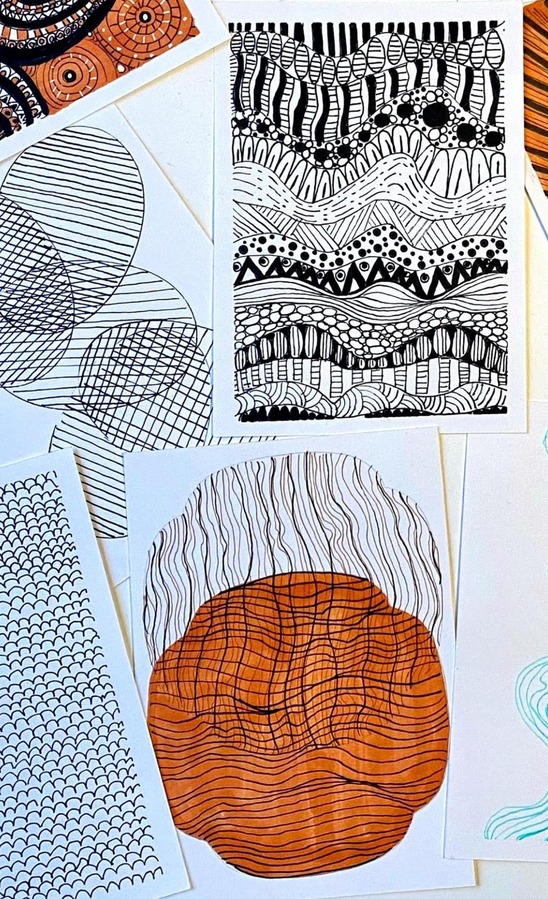 Mindful drawing - image 2 - student project