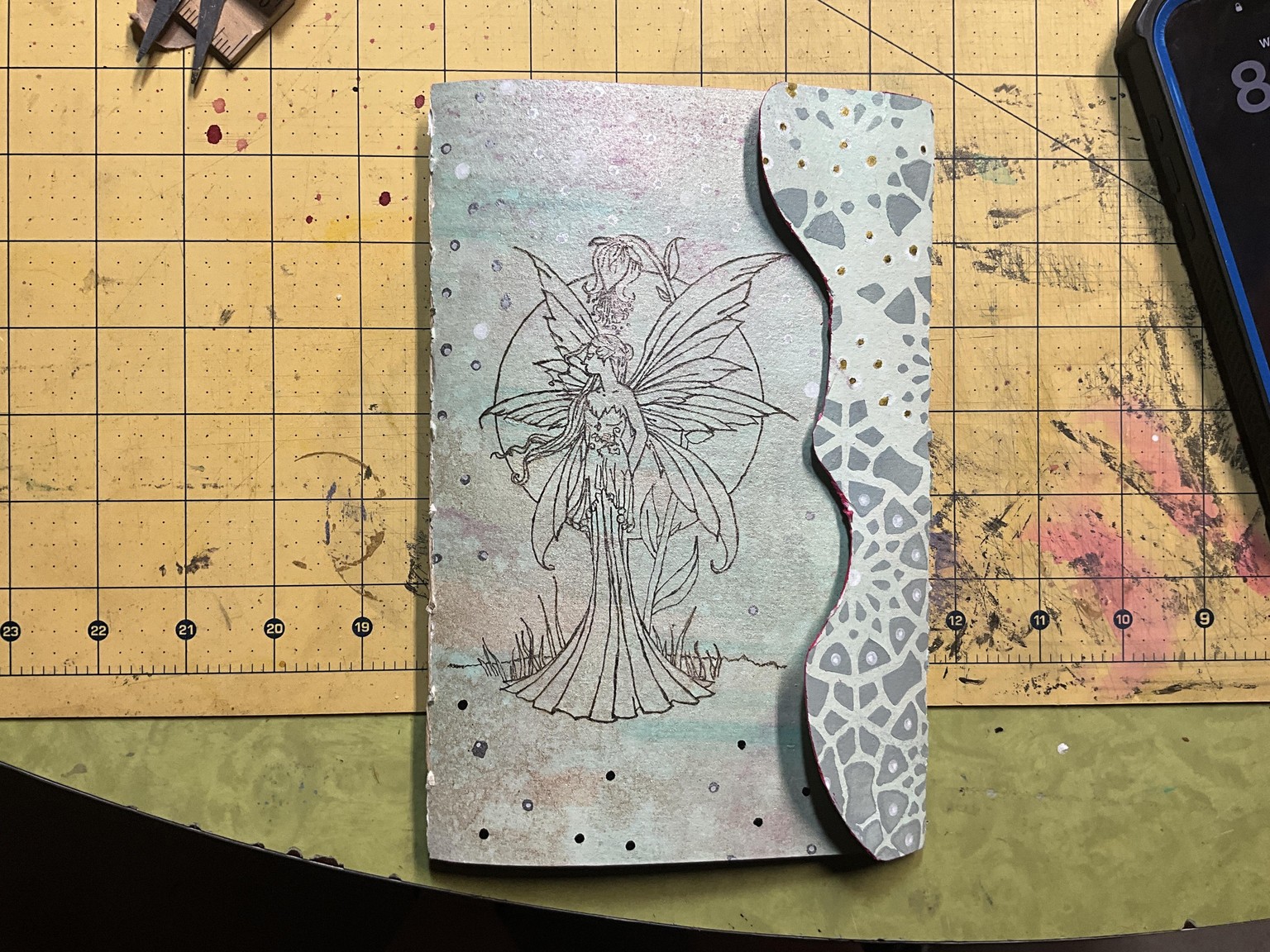 My 1st art journal - image 1 - student project