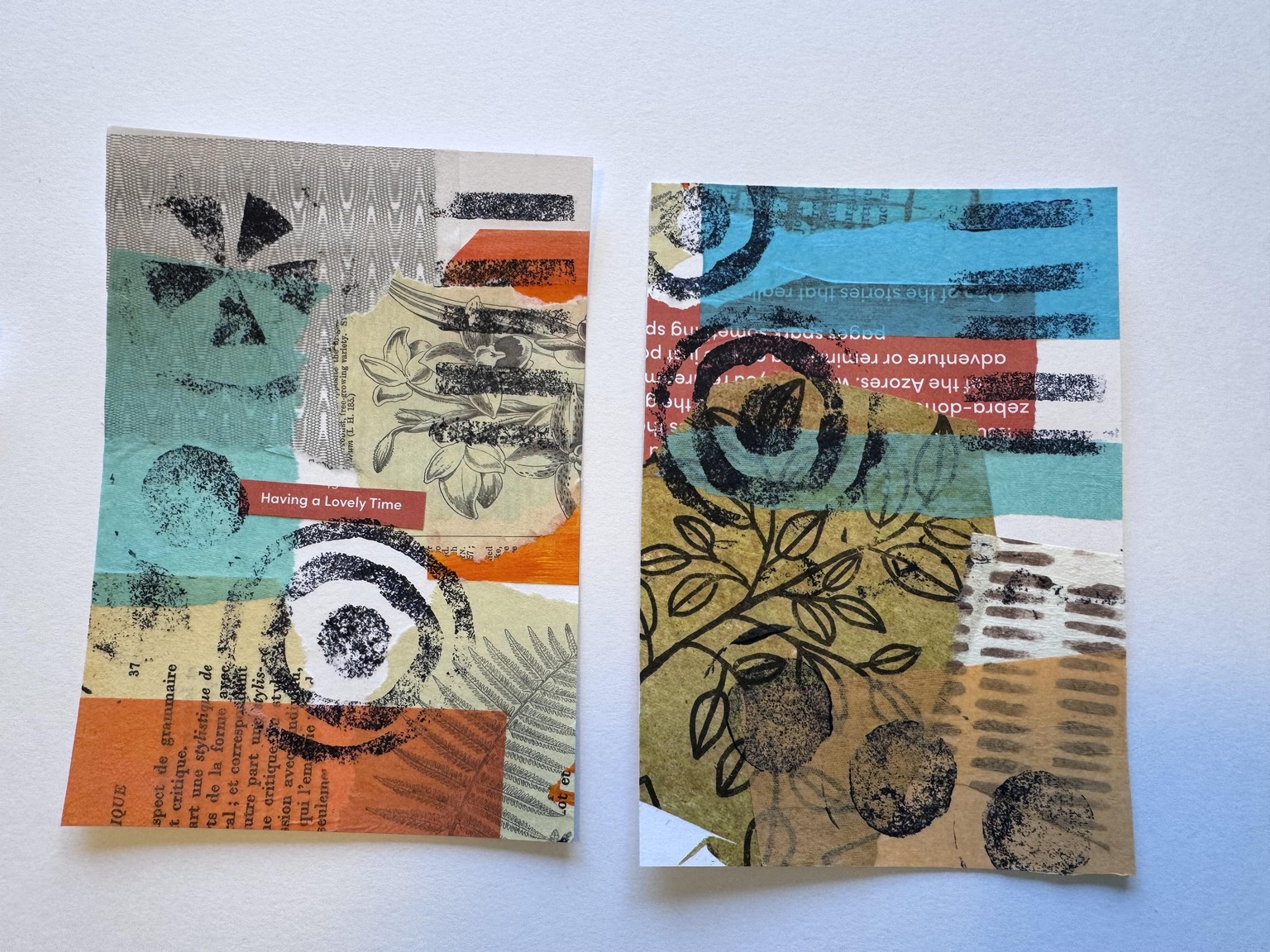 Collage and Stamp - image 2 - student project