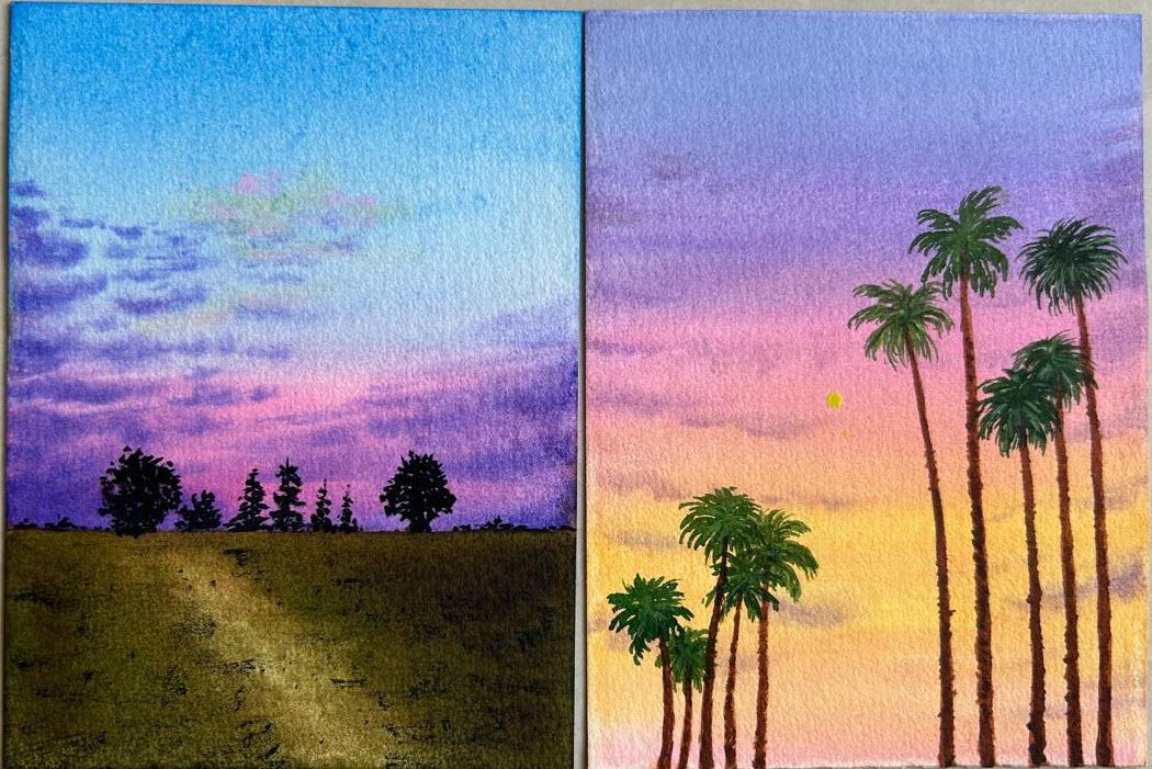 30 days of unwinding with watercolor challenge - image 10 - student project