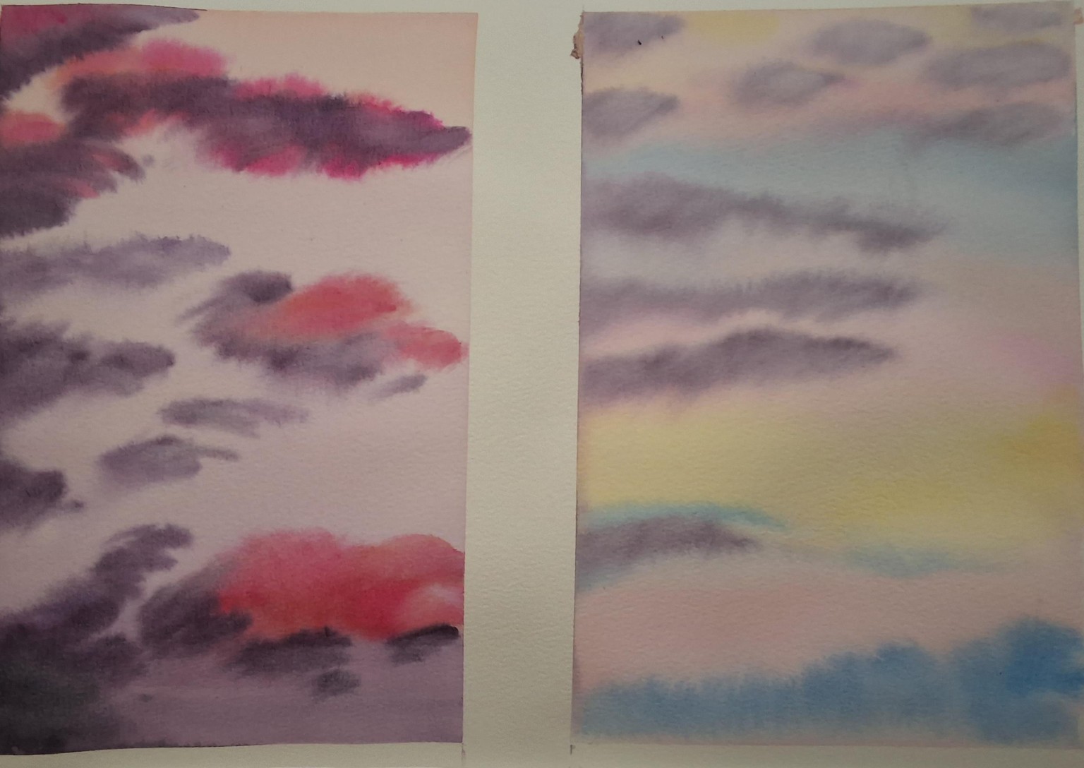 Watercolor sky challenge - image 3 - student project
