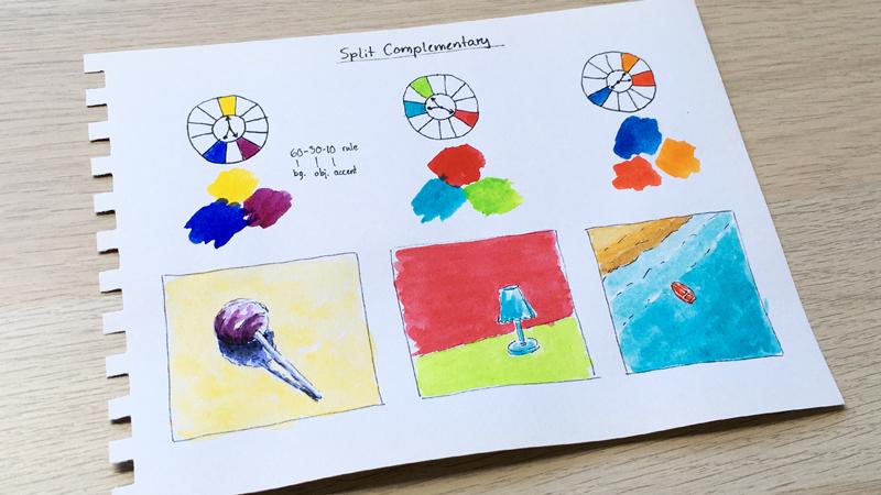 Split Complementary Color Combinations - image 1 - student project