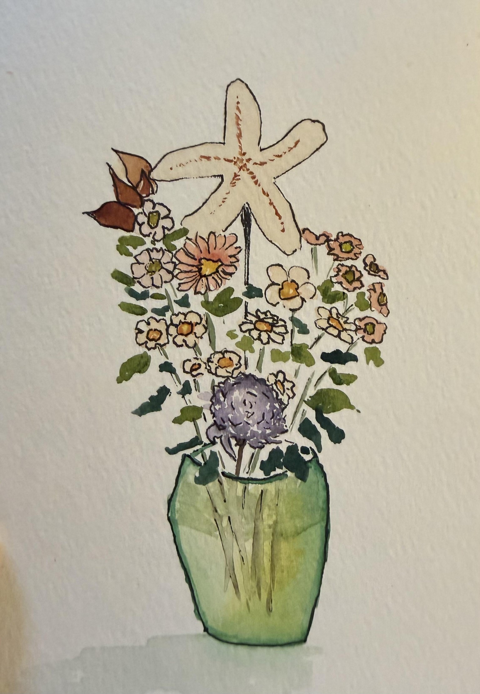 Mixed Media Florals (and experiments)…. - image 2 - student project