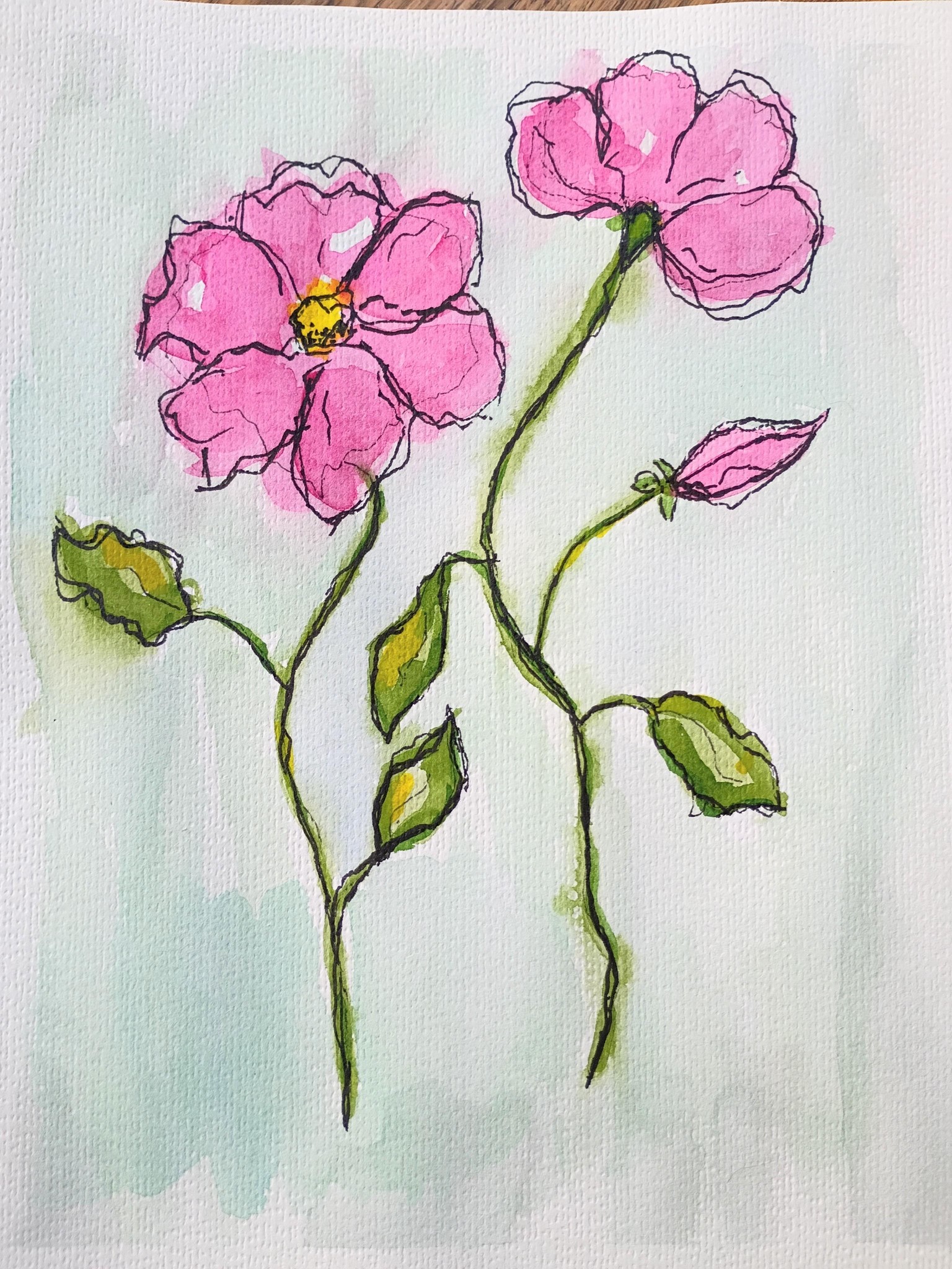 Wonky Dream Flowers - image 1 - student project