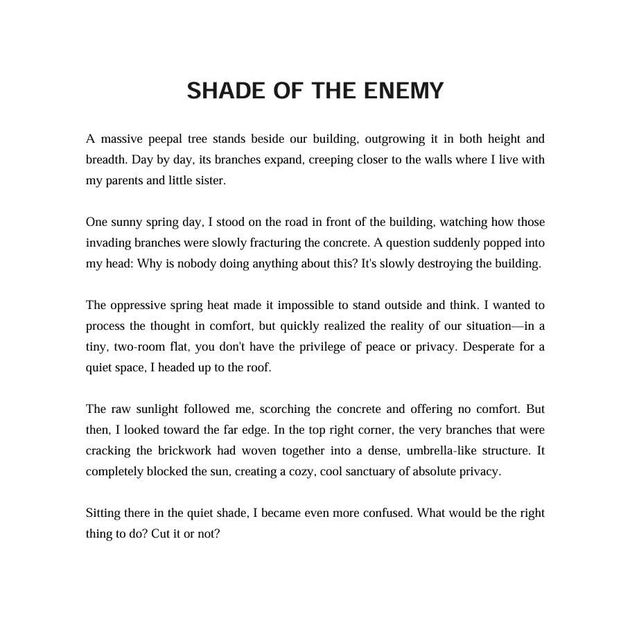 My First Story Writing - image 1 - student project