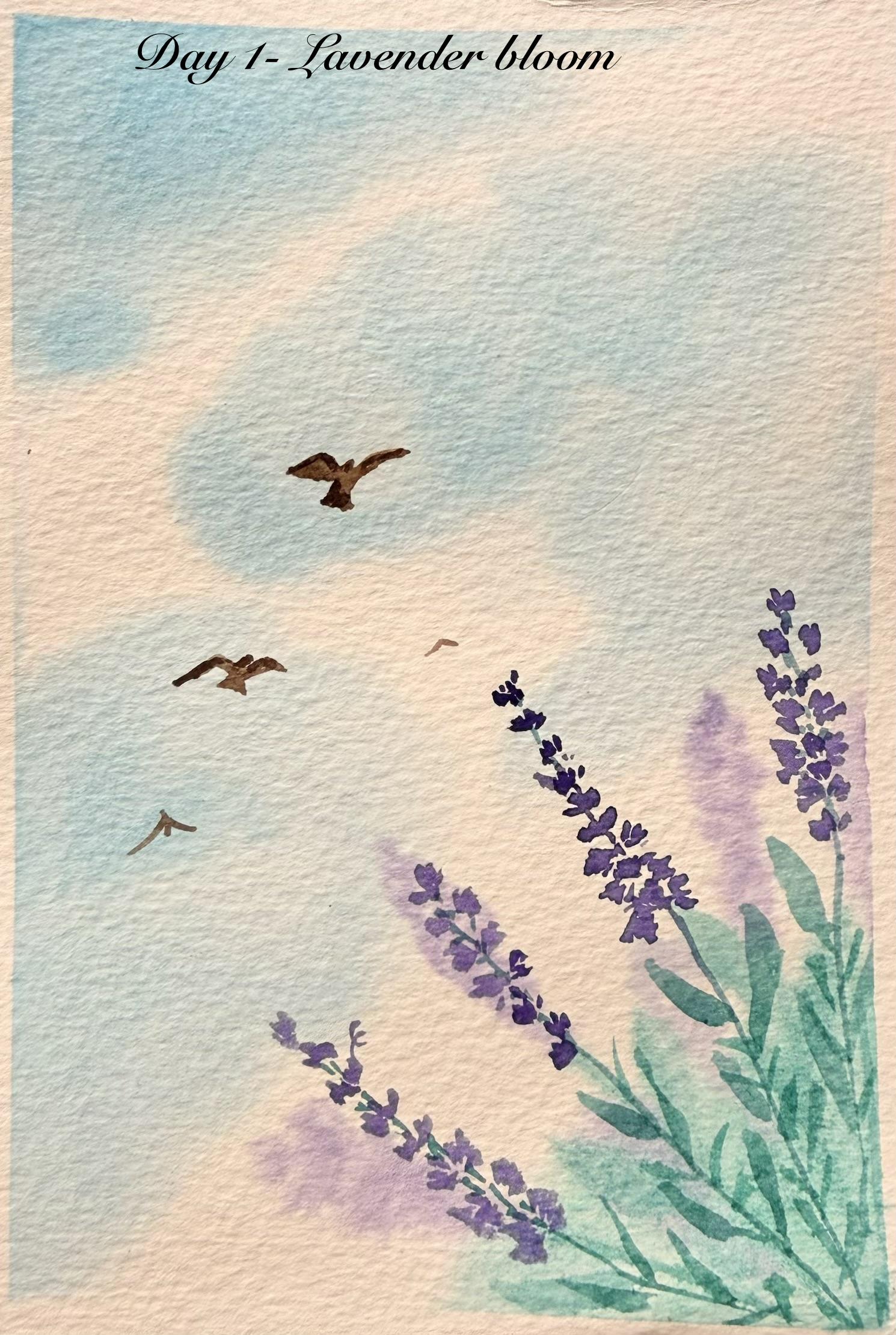 Nature in watercolour - image 2 - student project