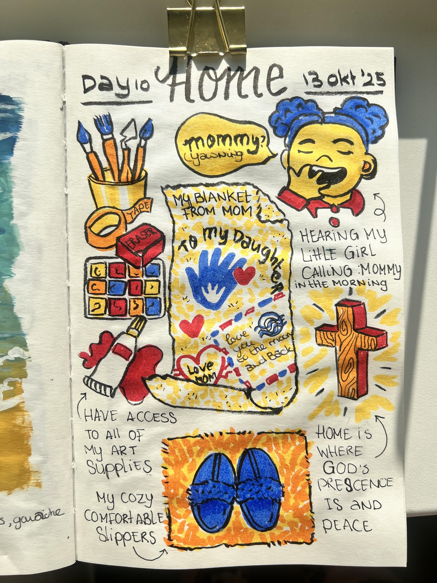 14 days of prompts II in water-based markers - image 9 - student project
