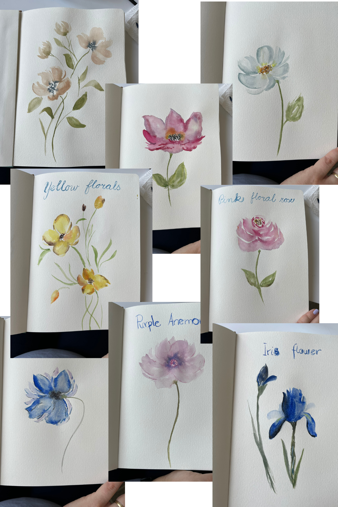 From brush to blooms - image 1 - student project