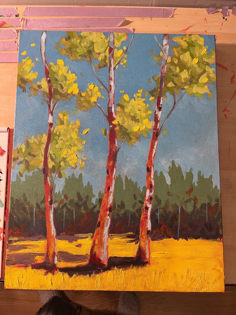 Three Trees - image 1 - student project
