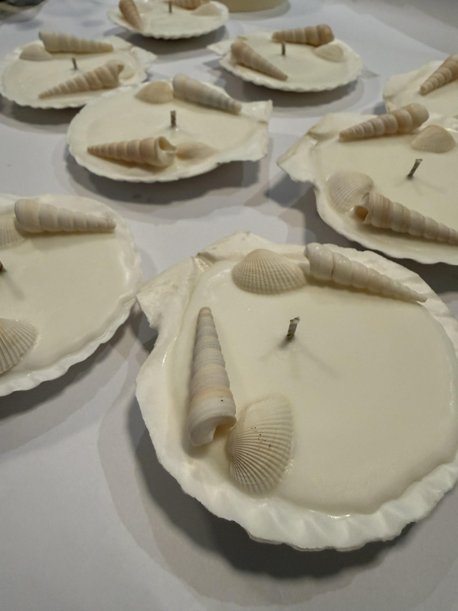 Seaside themed candles - image 2 - student project