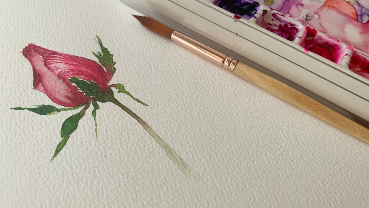 A dainty rose bud - image 1 - student project