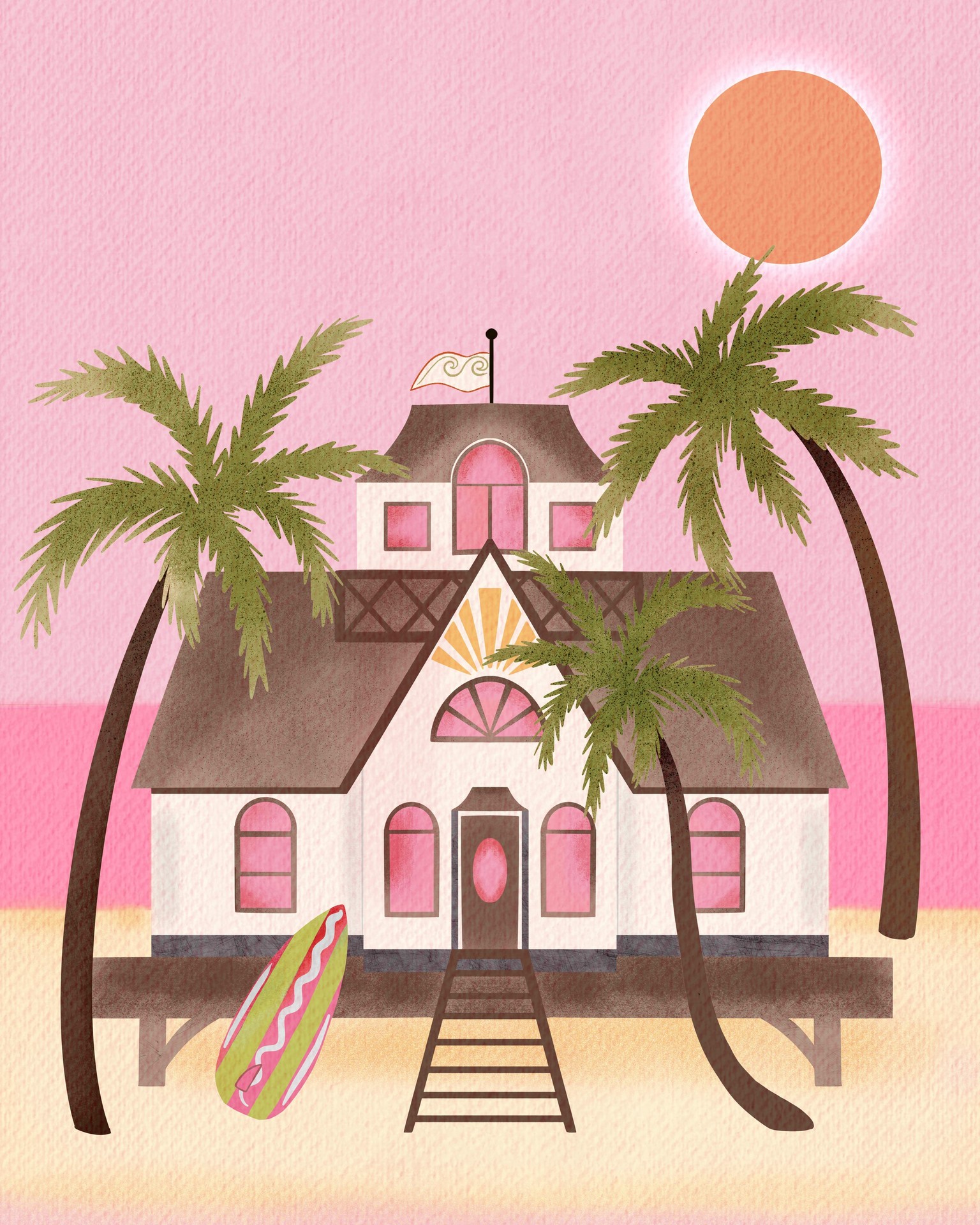 Beach house - image 1 - student project