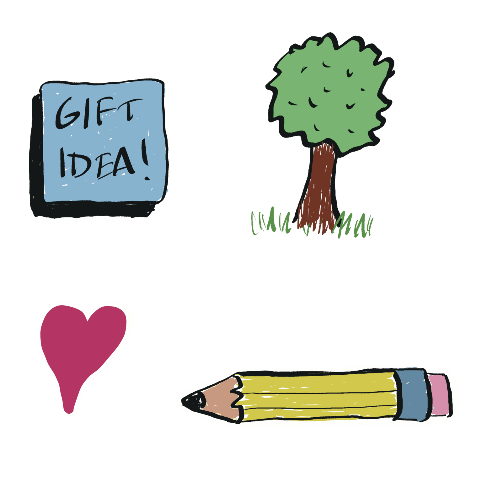 Digital Sticker Set - image 1 - student project
