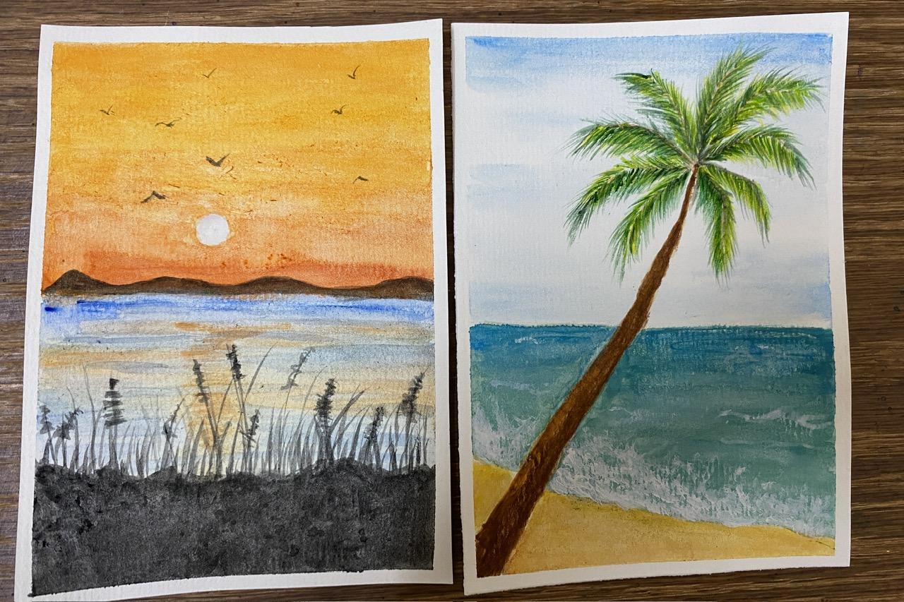 Shalika Gupta - 15 Days of Easy Watercolor Landscapes - image 1 - student project