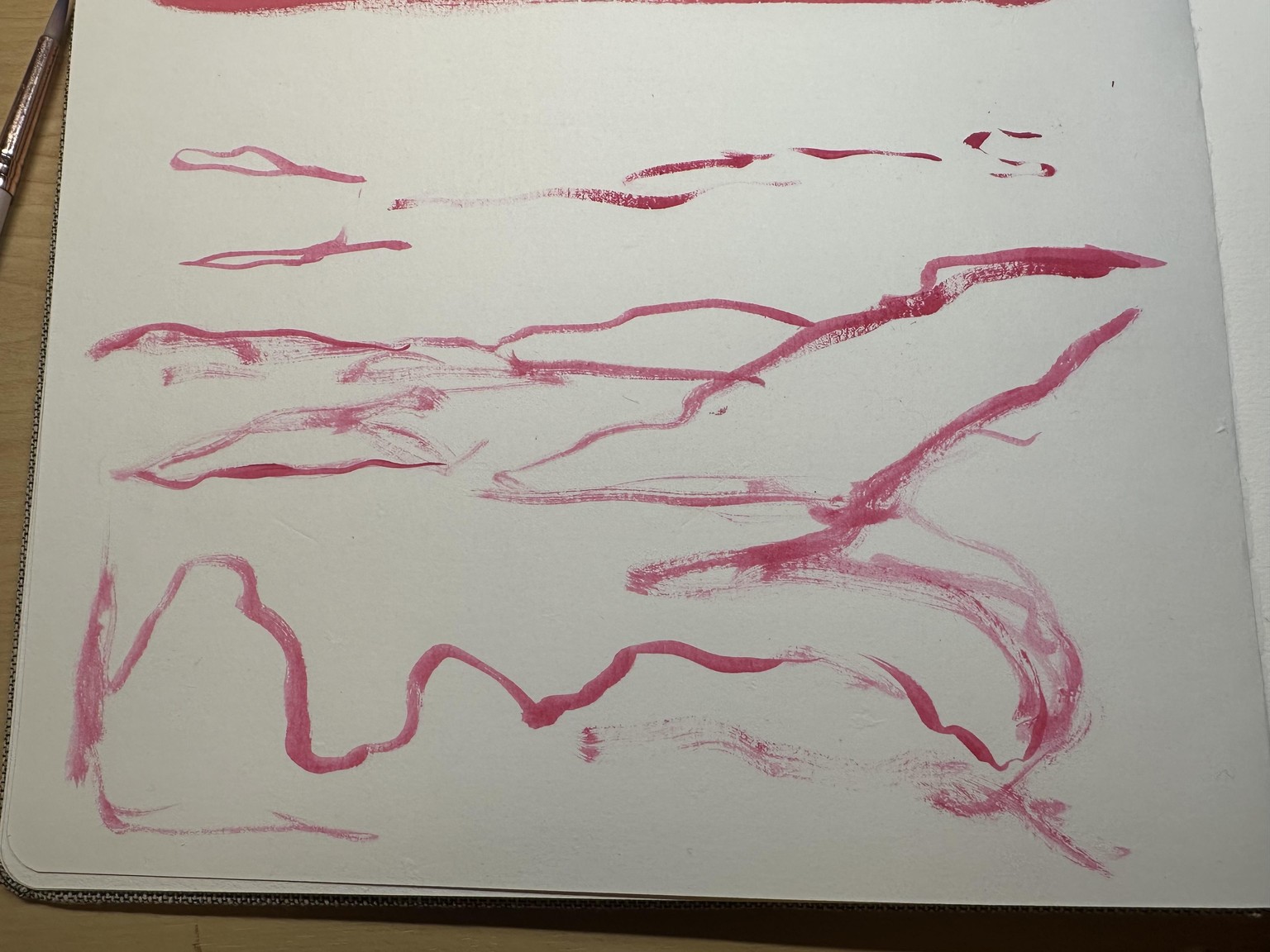 St. John Beach Scene in Acrylic - image 2 - student project