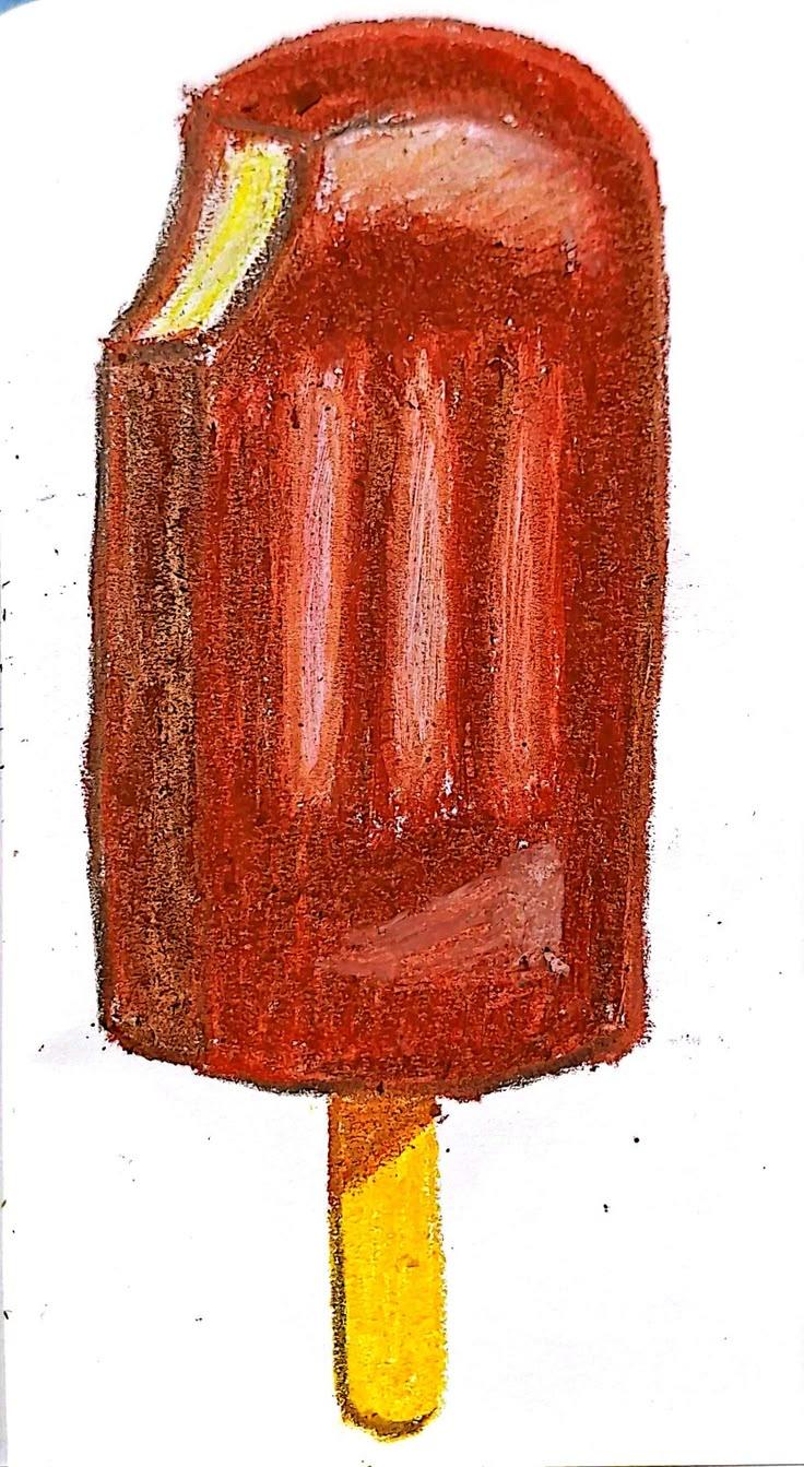 Oil Pastel Food - image 3 - student project
