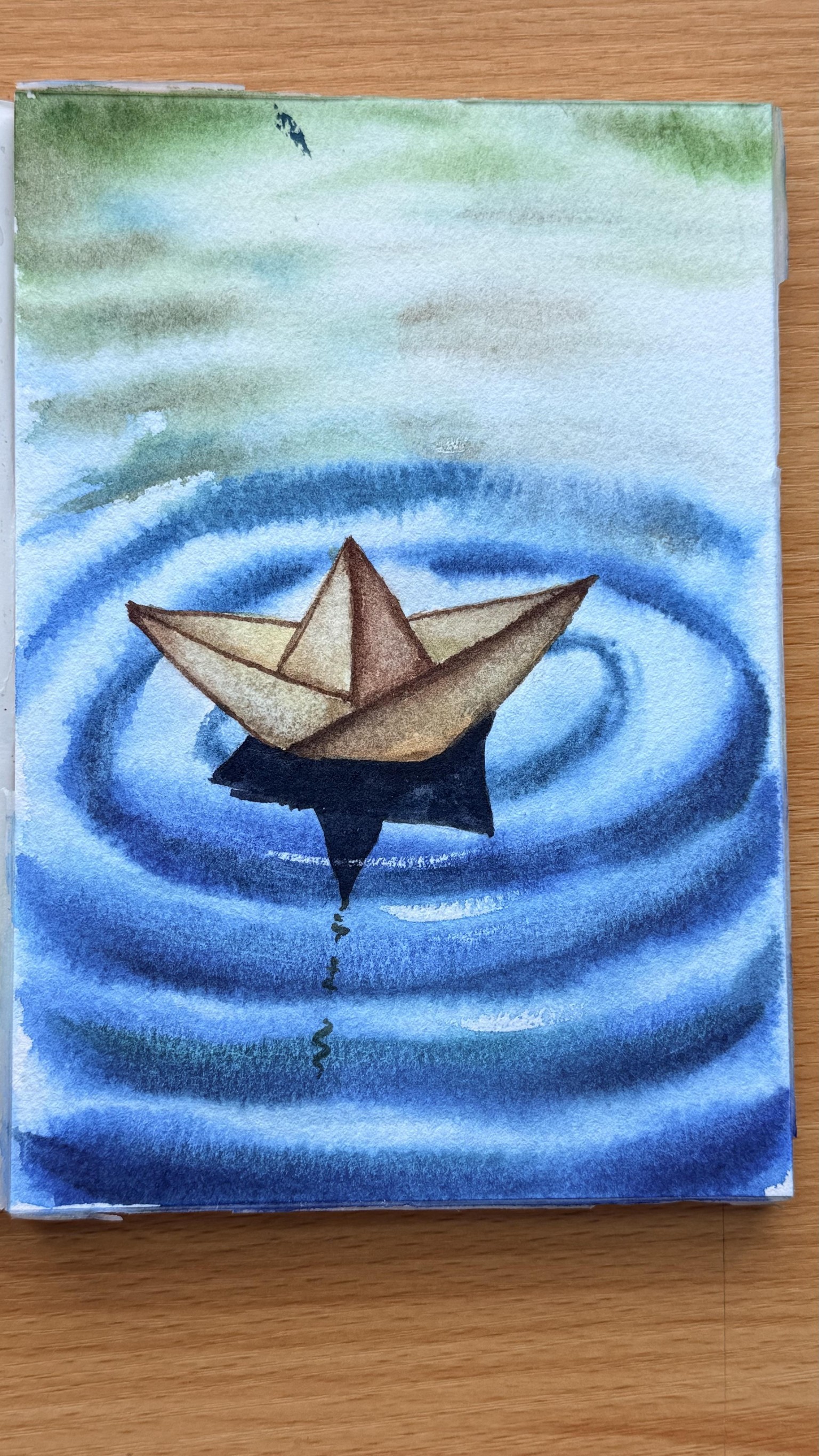 Painting Water In Watercolors - image 2 - student project