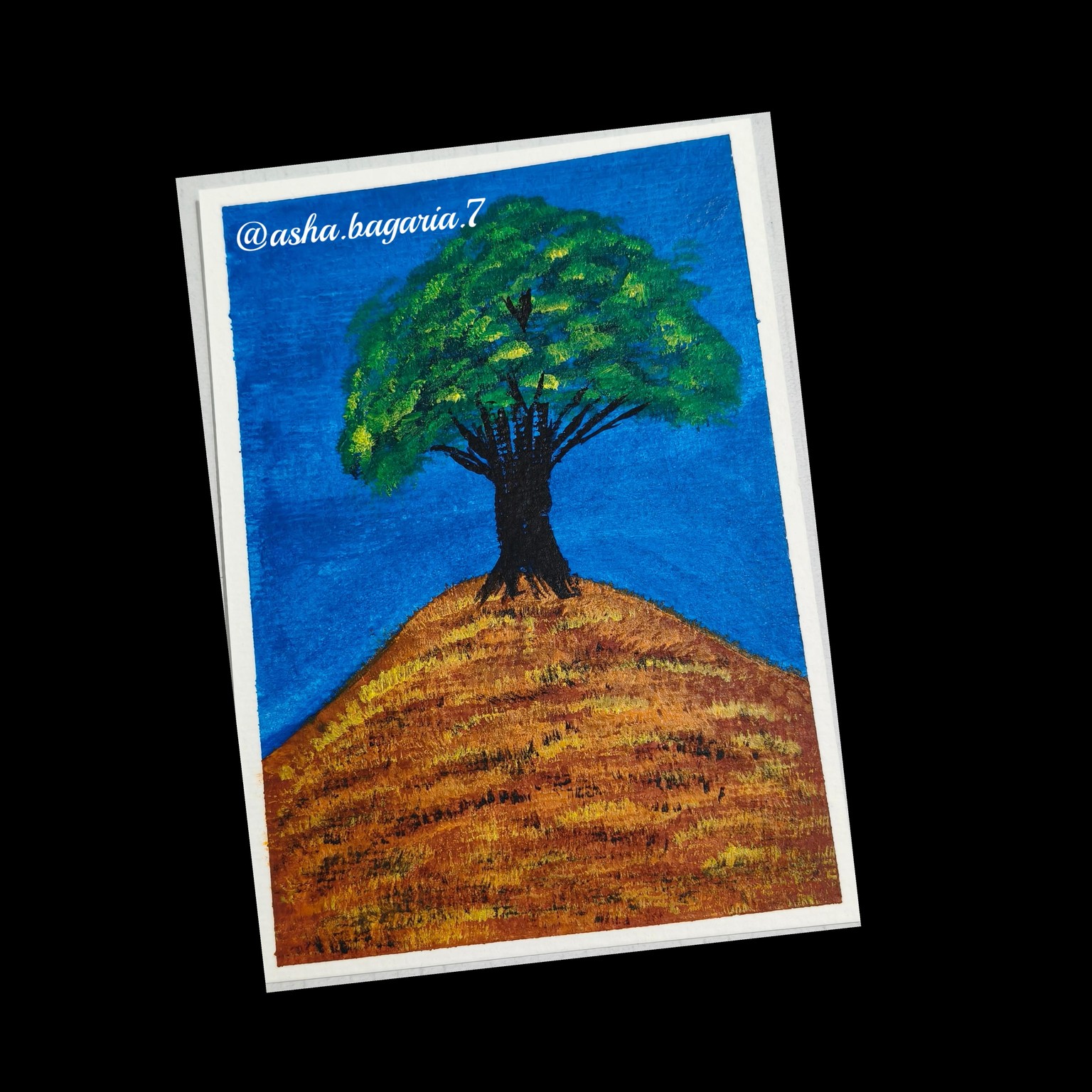 Acrylic landscape challenge - image 3 - student project