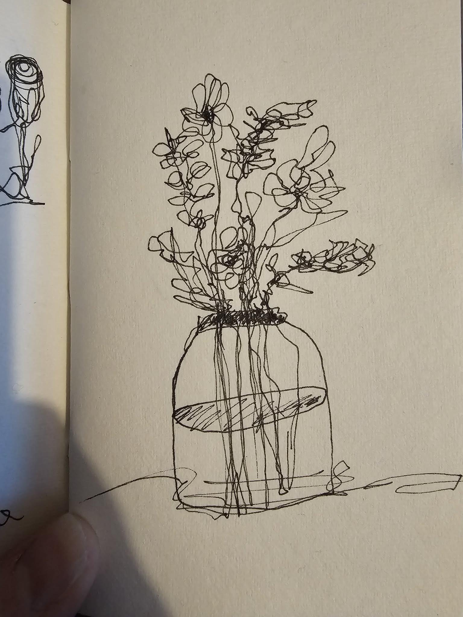 Quelques dessins de fleurs en un seul trait - image 4 - student project