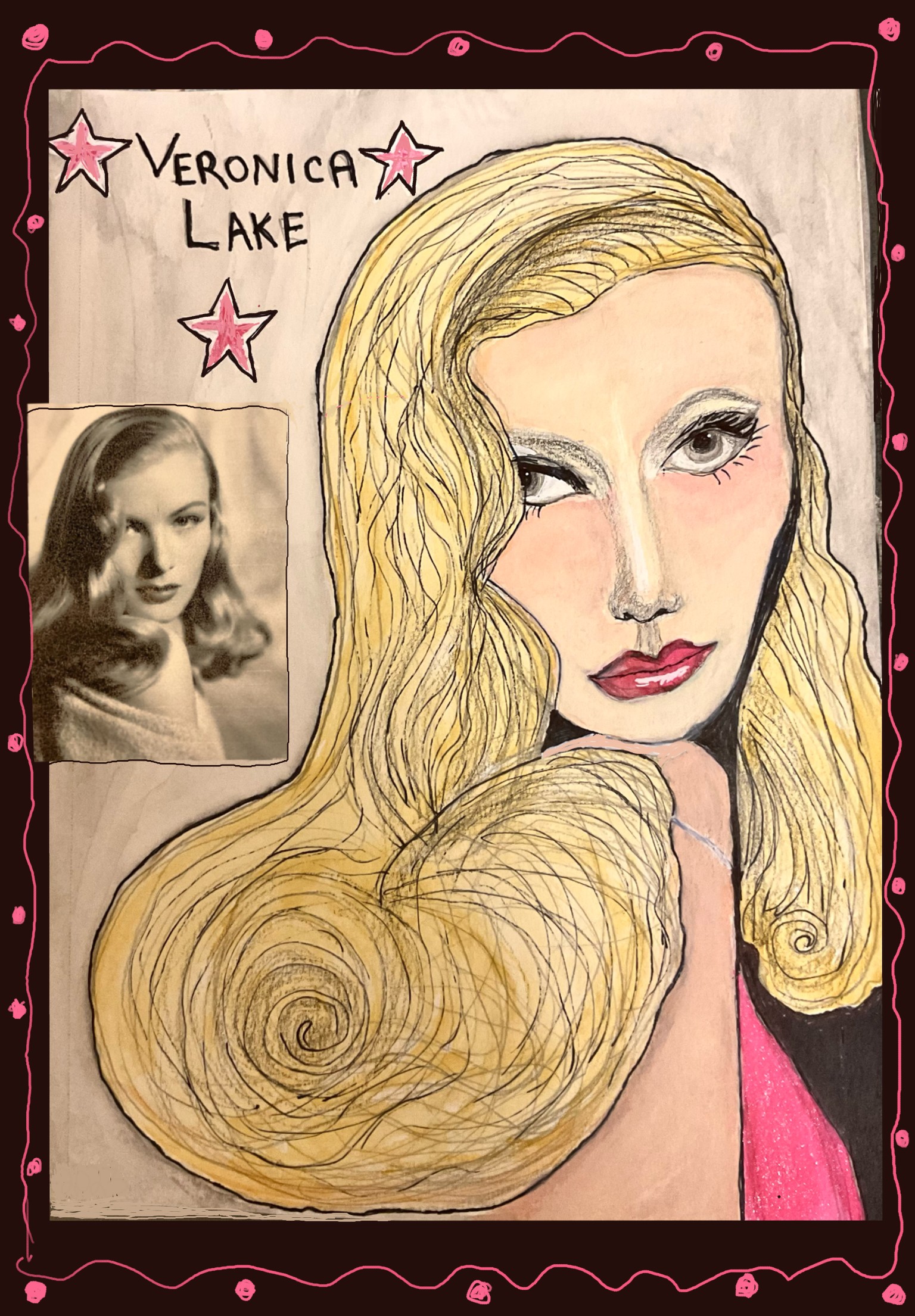 Embellished Portrait - image 1 - student project