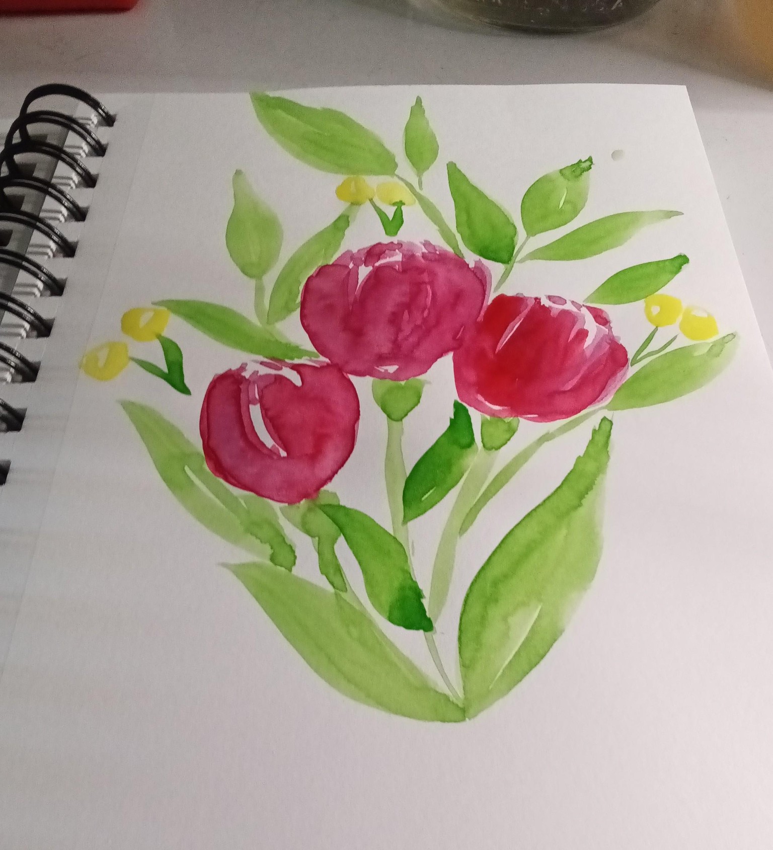 Loose florals project - image 1 - student project