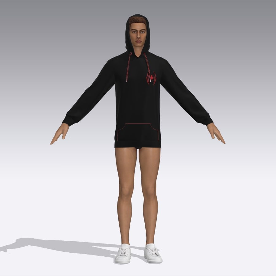 Hoodie Design With Clo3d - image 1 - student project