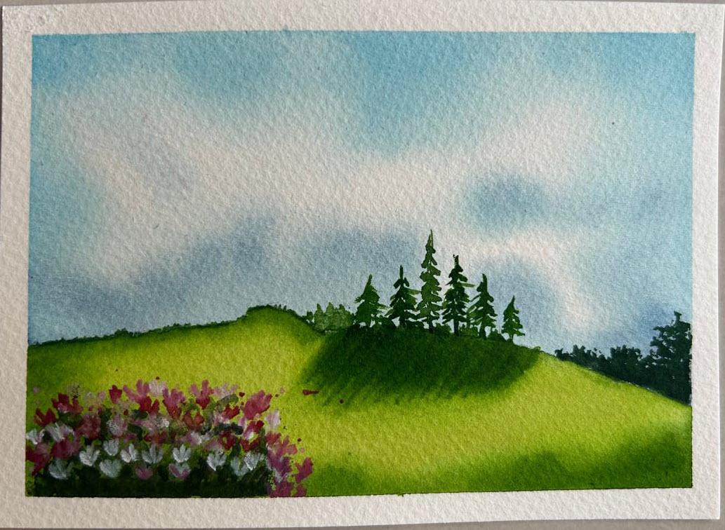 50 days of watercolor (completed) - image 35 - student project