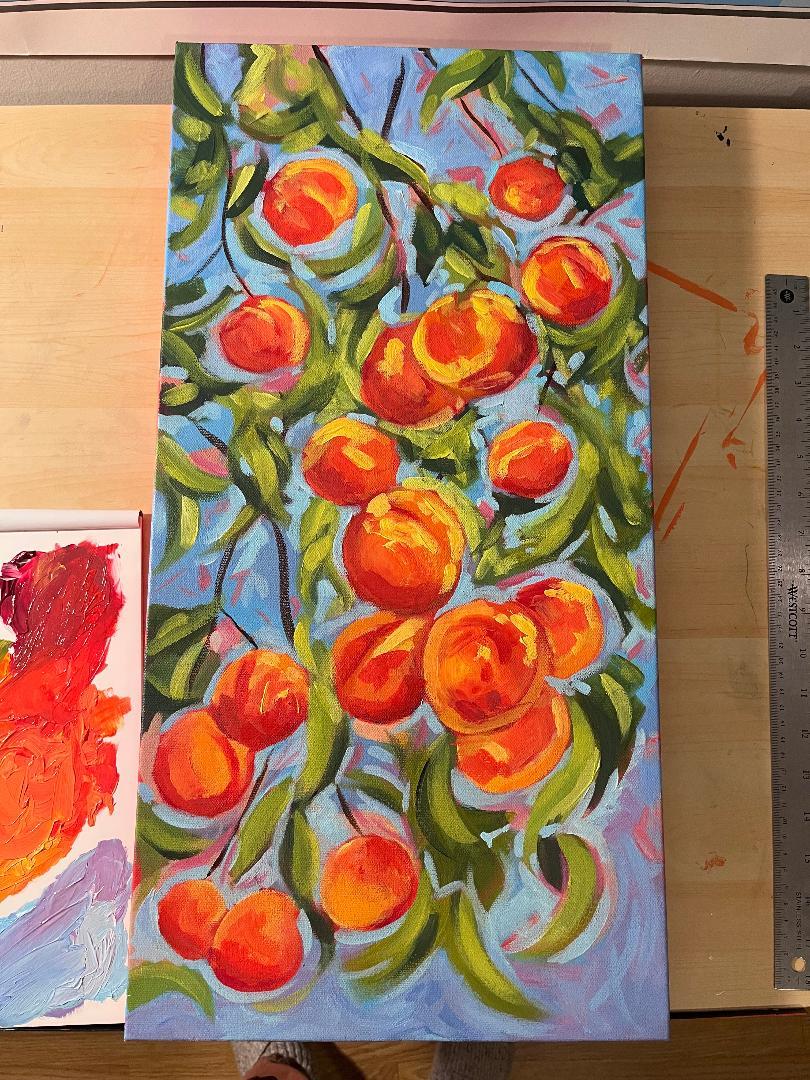 Hanging Peaches - image 1 - student project
