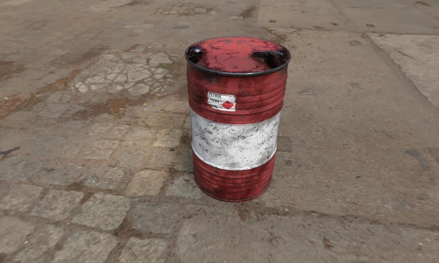 Barrel Game Asset - image 2 - student project