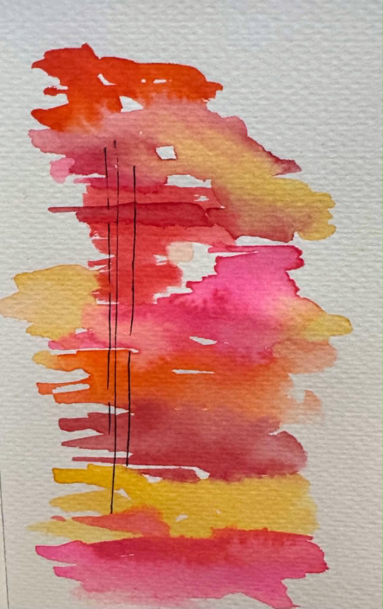 Exploring Watercolors And Marks - image 2 - student project