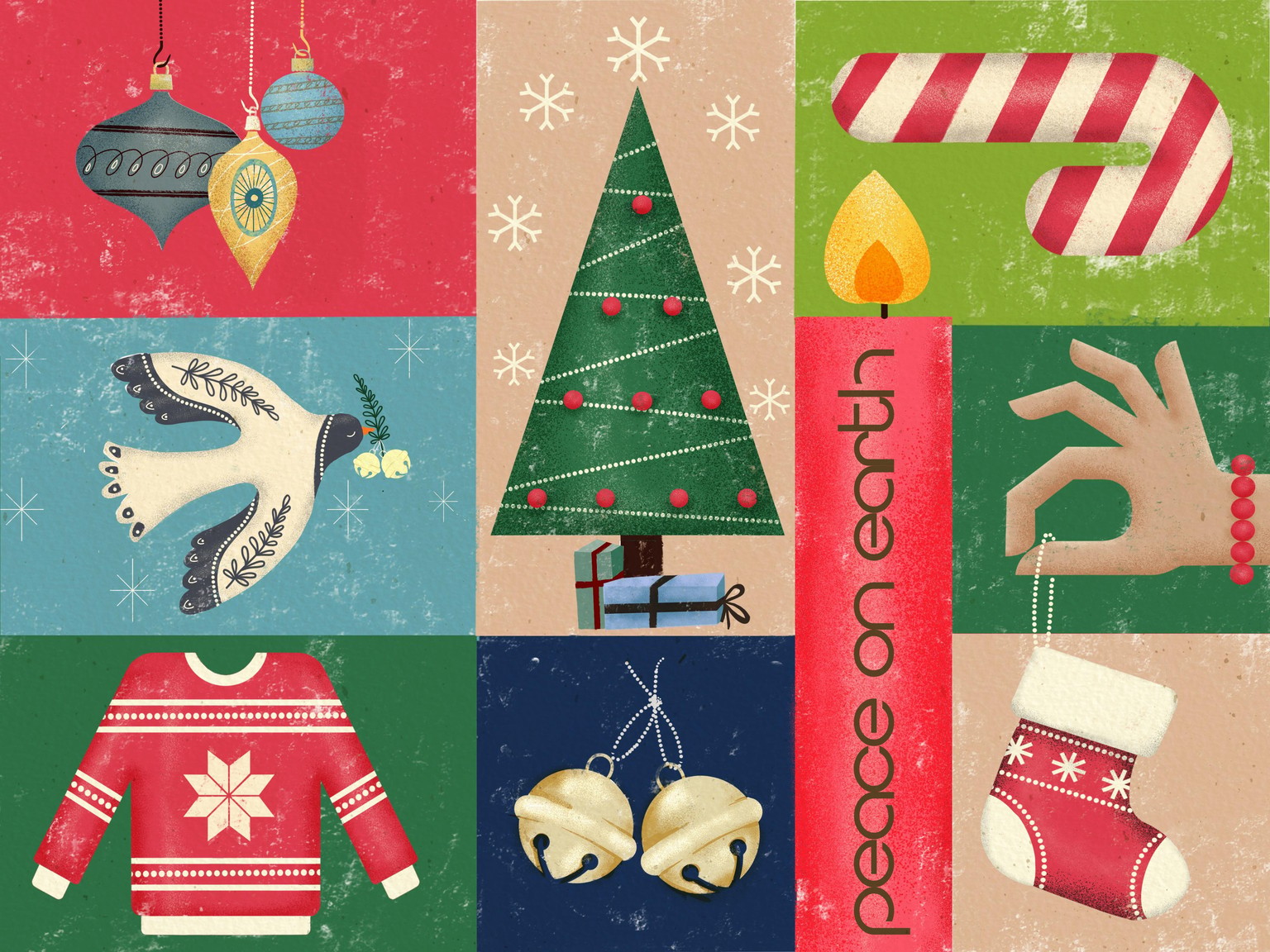 Peace on earth and Winterjoy ☃️❄️ - image 1 - student project