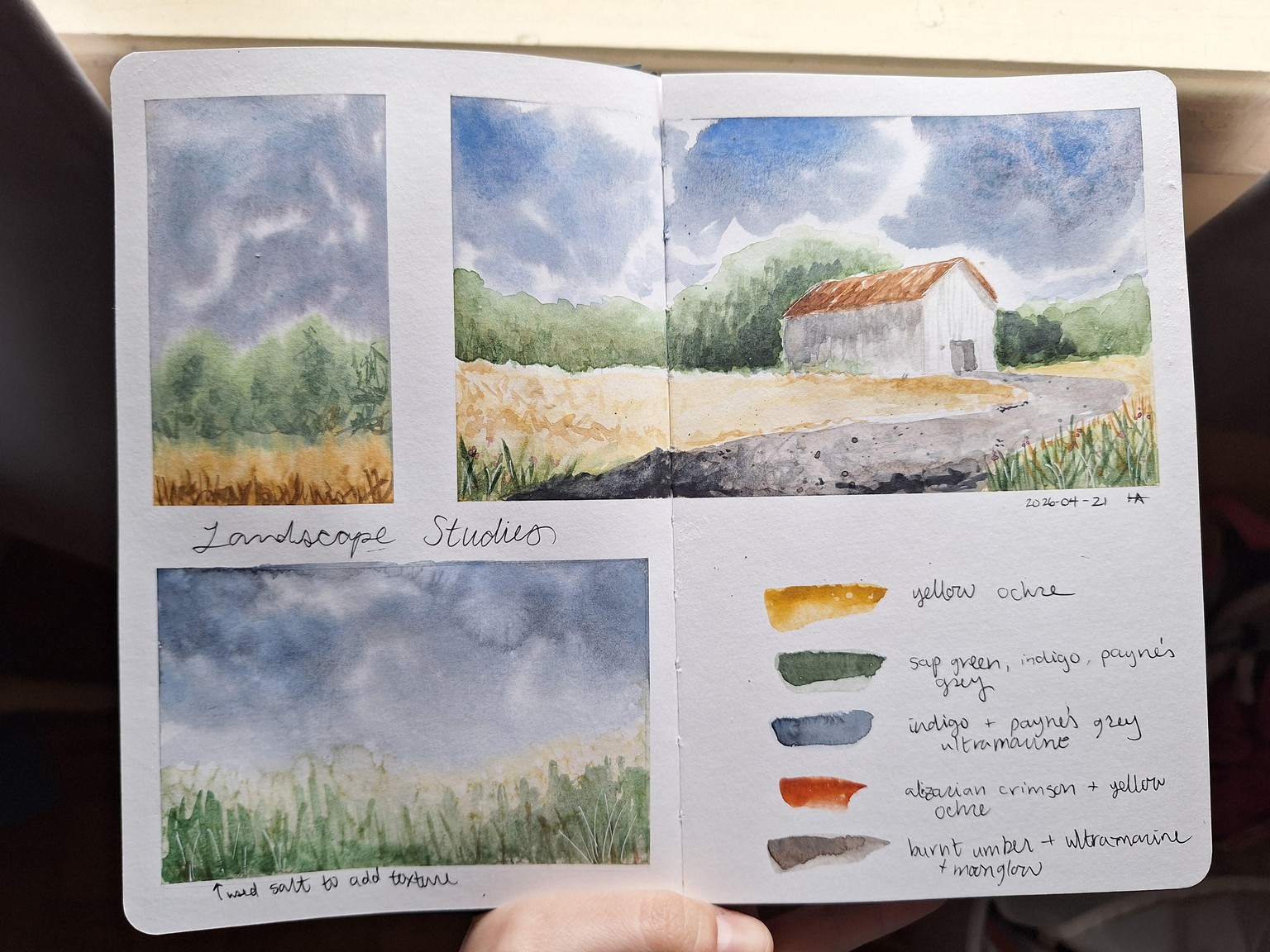 Landscape studies - image 1 - student project