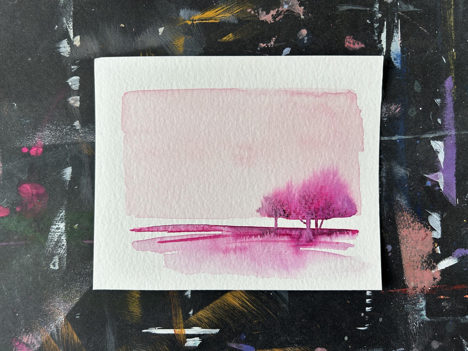 Loose Watercolor Landscapes - image 1 - student project