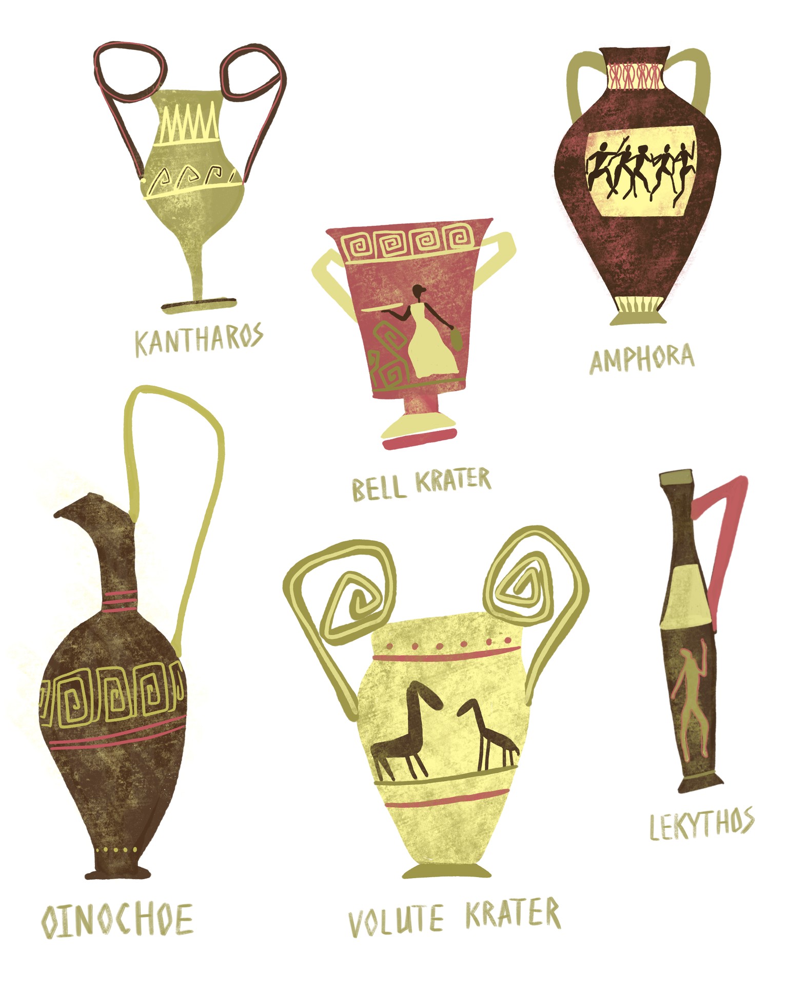 Stylizing ancient Greek vases - image 3 - student project
