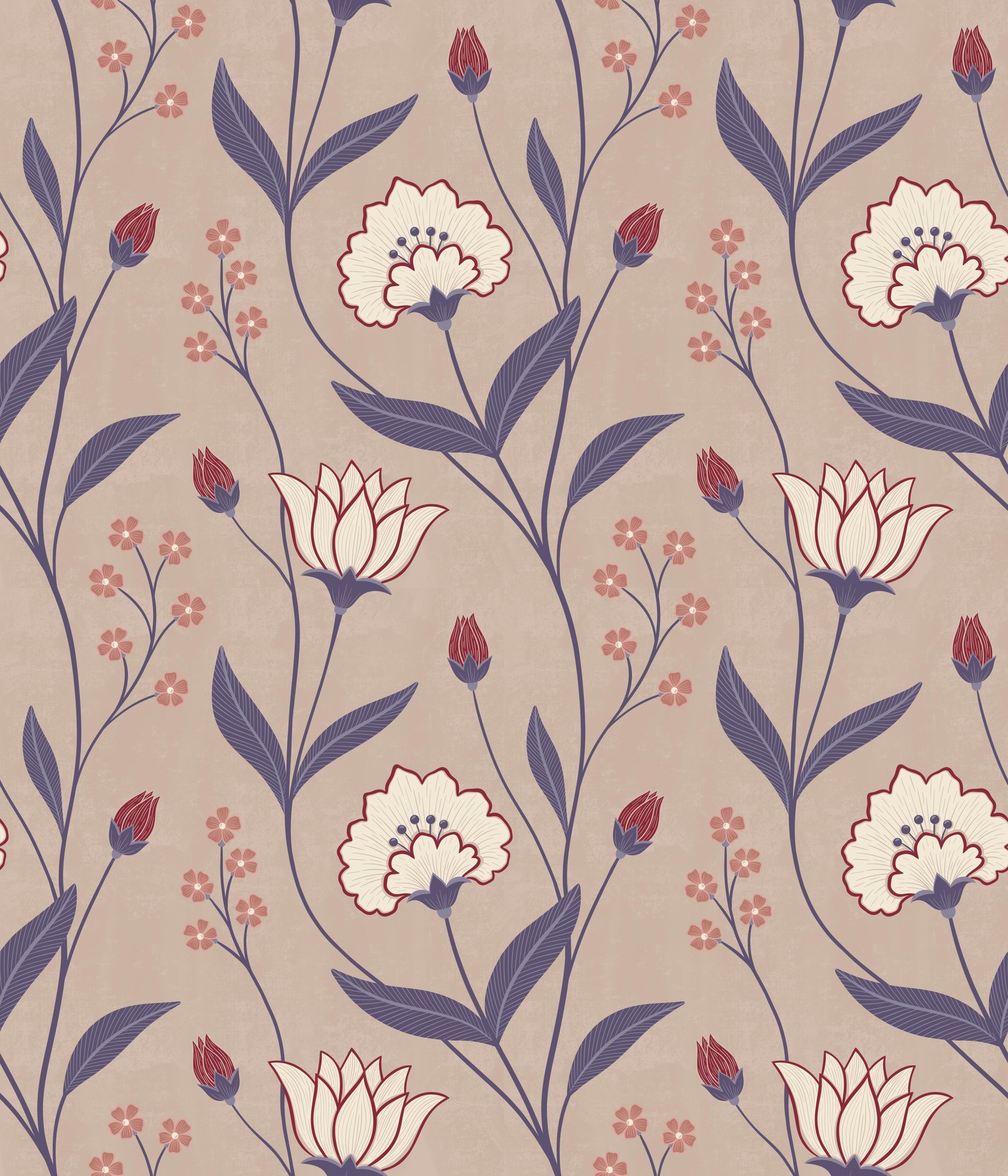 Indian Floral Pattern - image 2 - student project