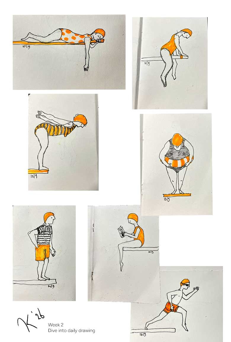 Let's dive into daily drawing - image 2 - student project
