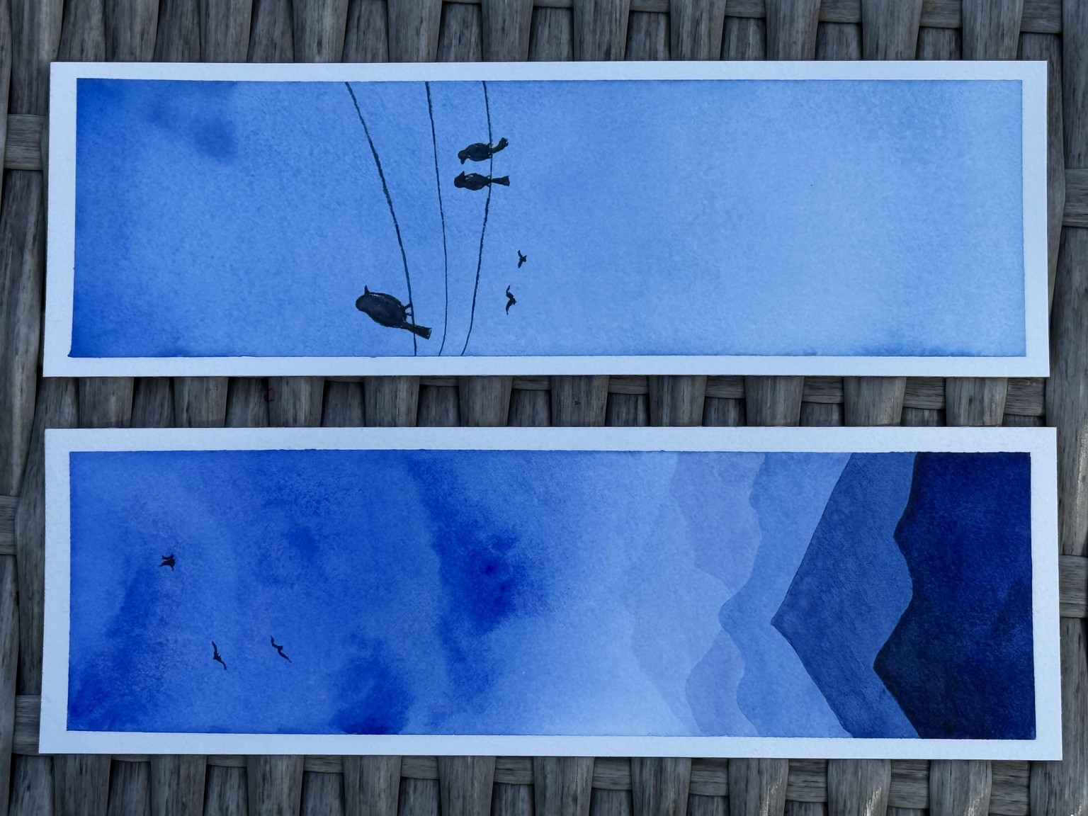 Relaxing Watercolour Projects for Beginners: Simple Skies & Silhouettes - image 8 - student project
