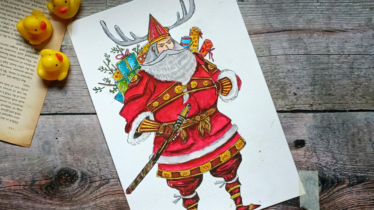 Samurai santa - image 1 - student project