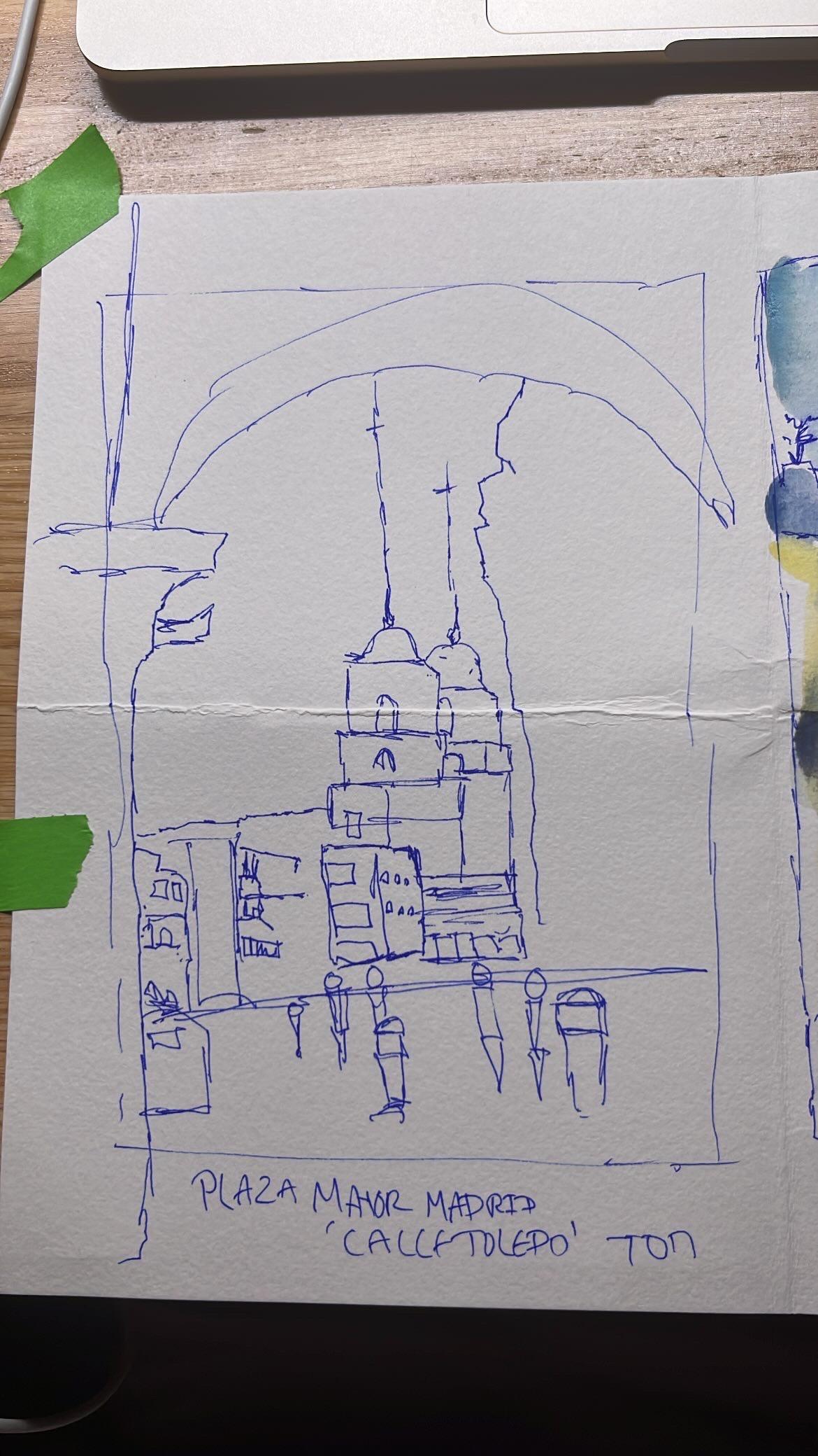 Sketching with negative space - image 2 - student project