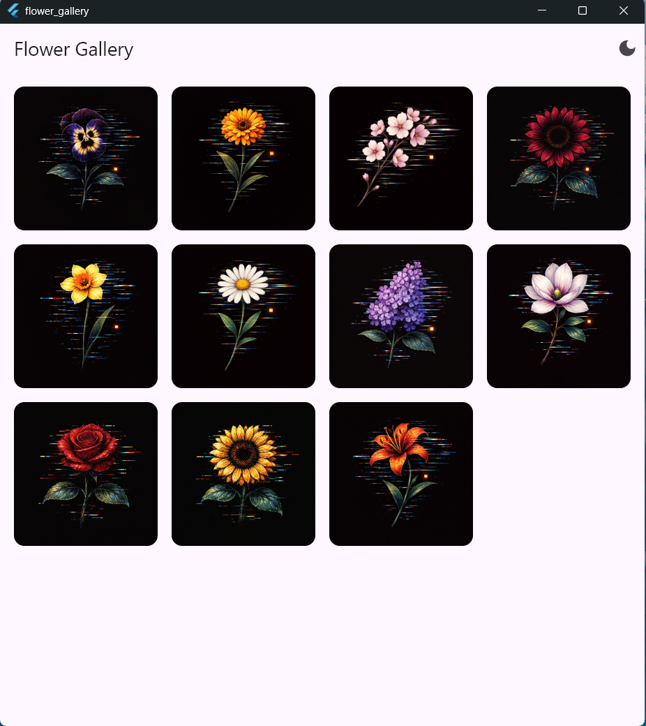 Flower Gallery - image 2 - student project