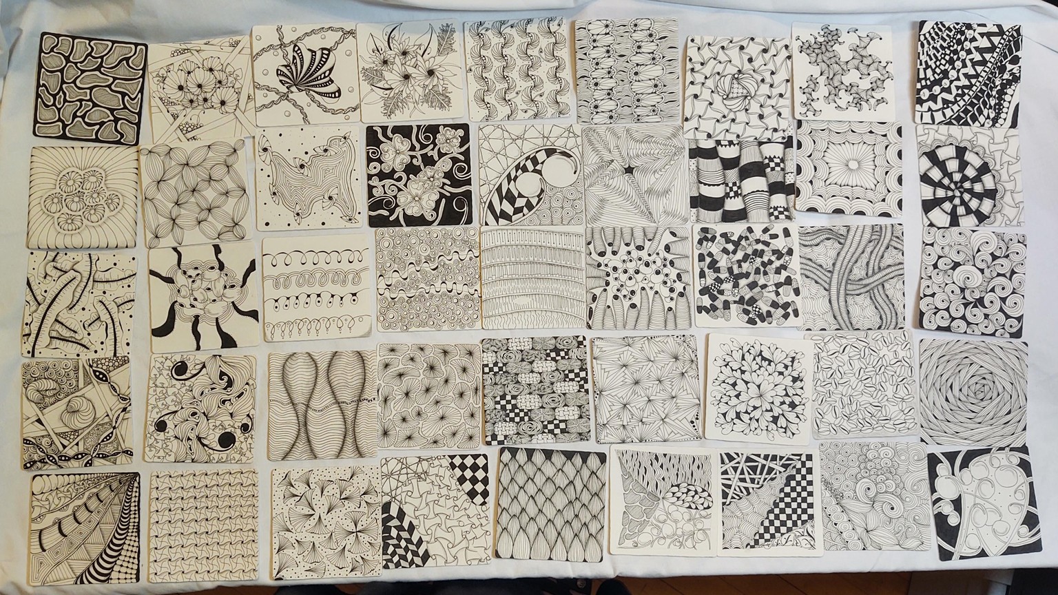 Daily Zentangle - image 1 - student project