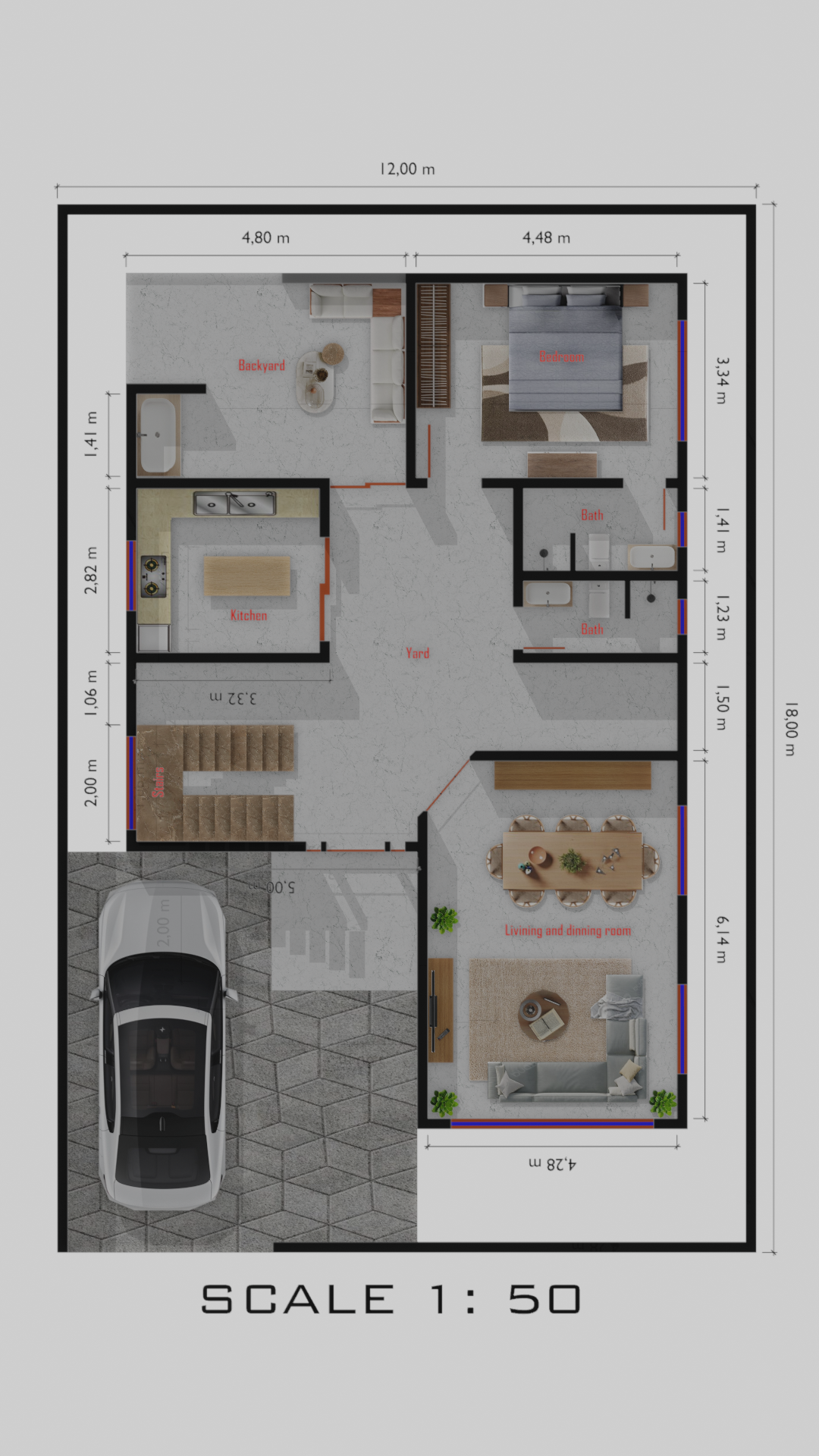 My First Floor Plan Design. - image 1 - student project