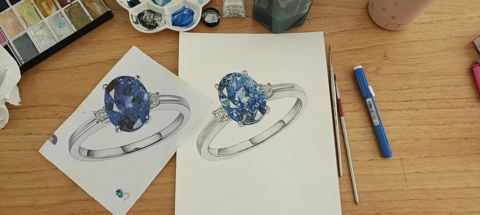 Blue Safire - image 1 - student project