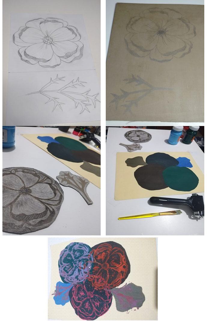 Primera Prueba de Linograbado - image 1 - student project